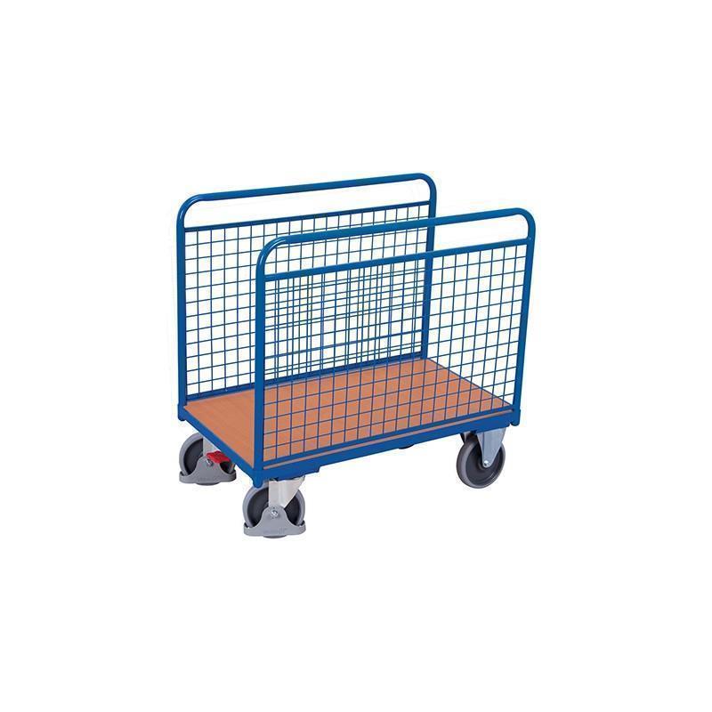 Platform cart with mesh sides