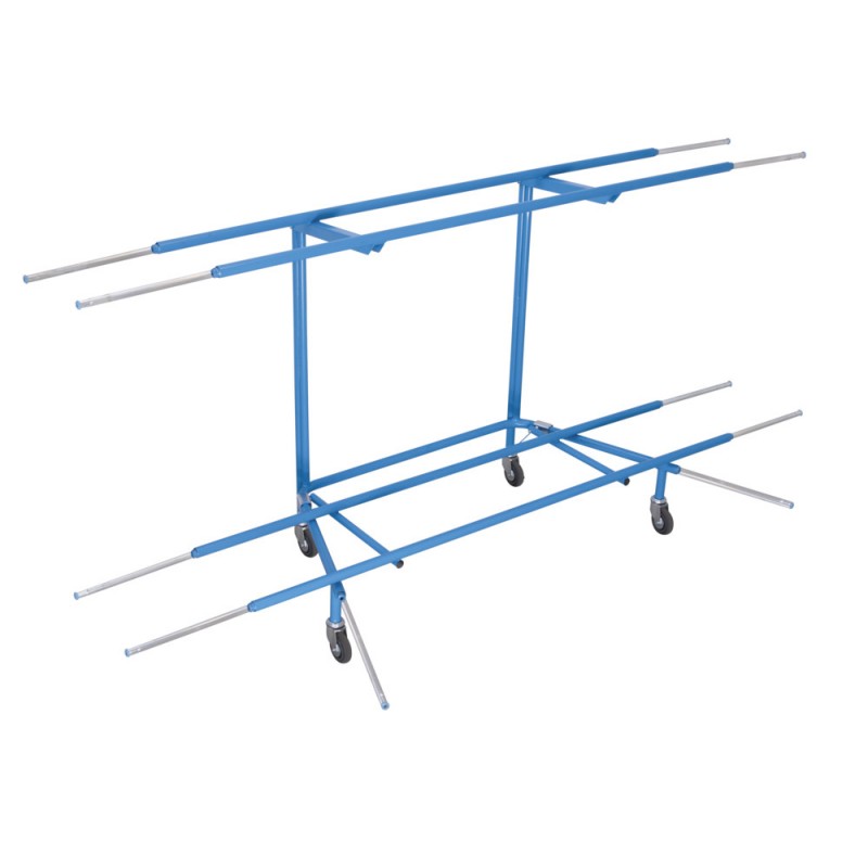 Shelf trolley for furniture movement