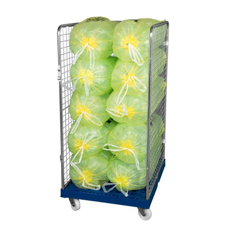 Flexible wire trolley for cargo