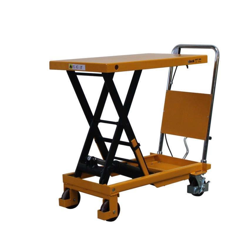 Scissor lifting table