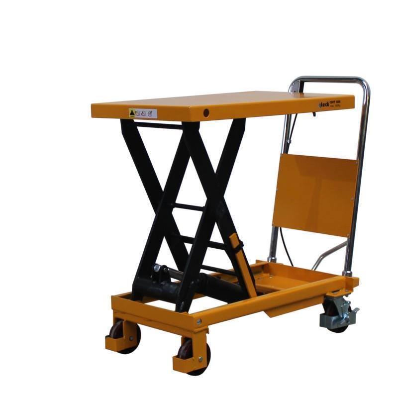 Scissor lifting table