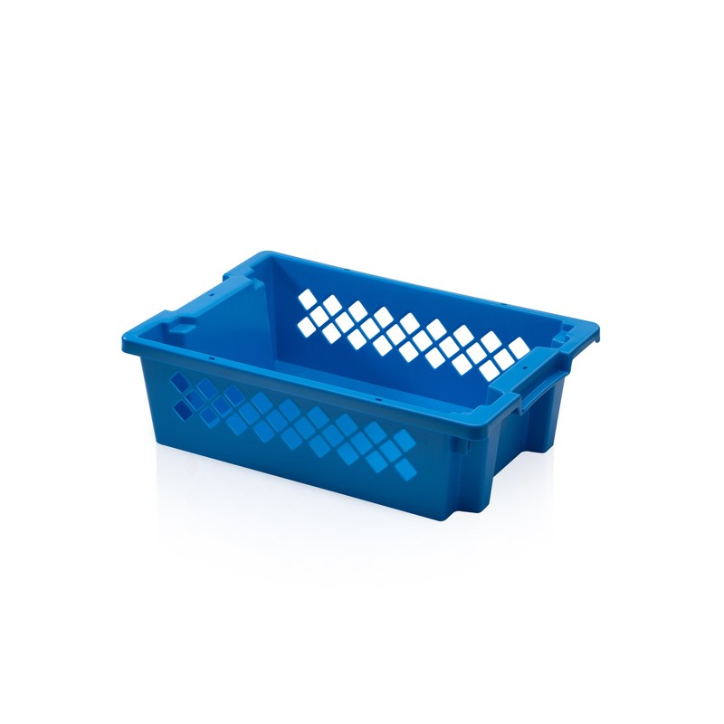 Storage folding plastic container with mesh SN: Linda IV