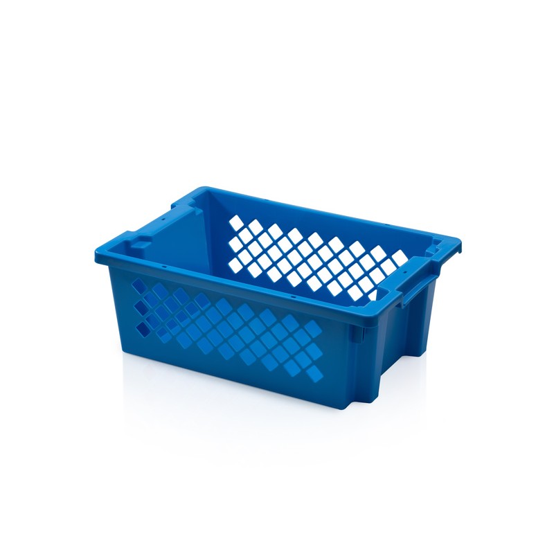 Storage folding plastic container with mesh SN: Linda IV