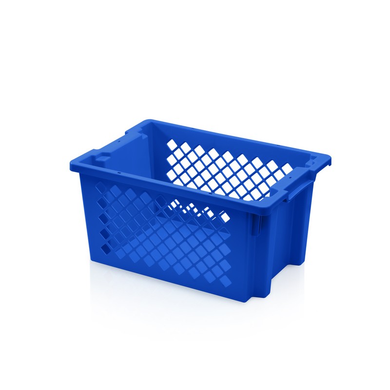 Storage folding plastic container with mesh SN: Linda IV