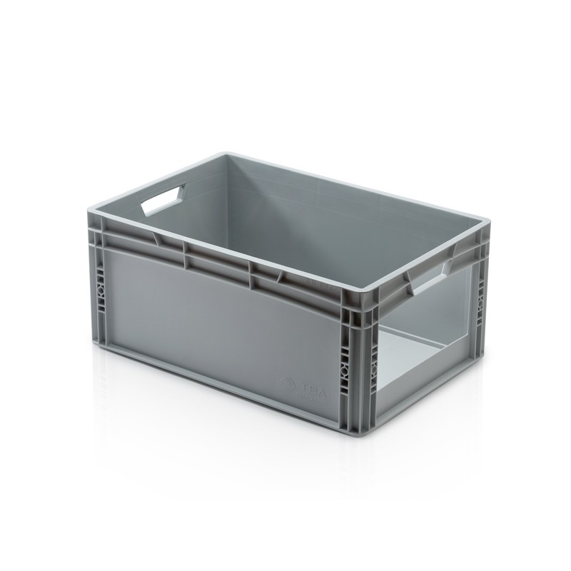 Front open folding plastic box: Anežka II