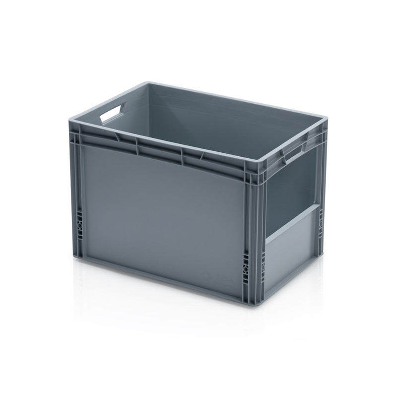 Front open folding plastic box: Anežka II