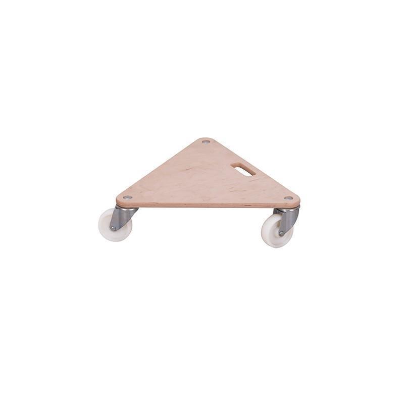 Triangular dolly with wheels / 2pcs