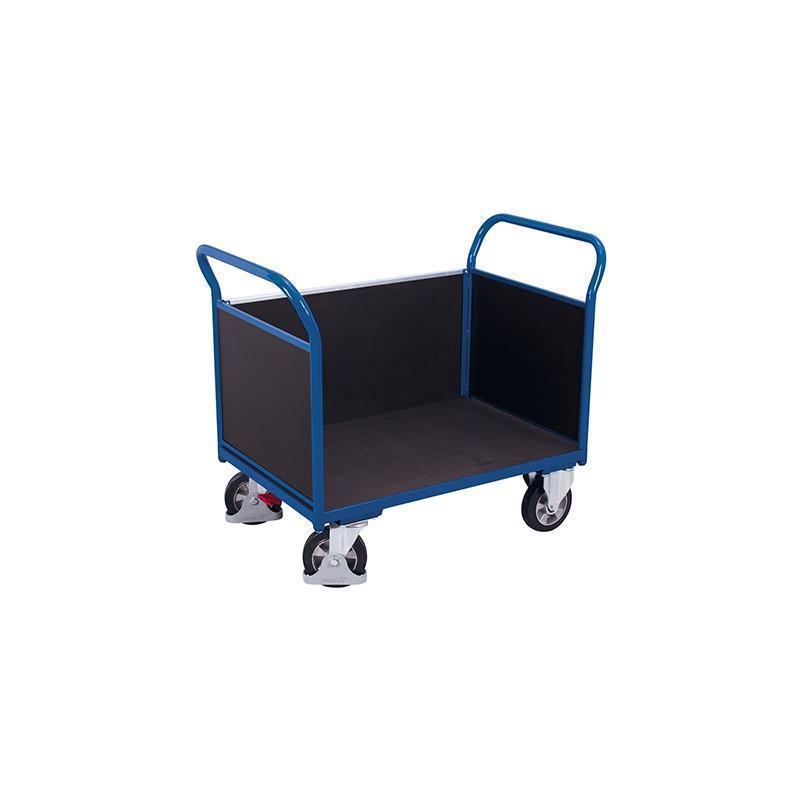 Tristranski voziček s protizdrsno podlago
