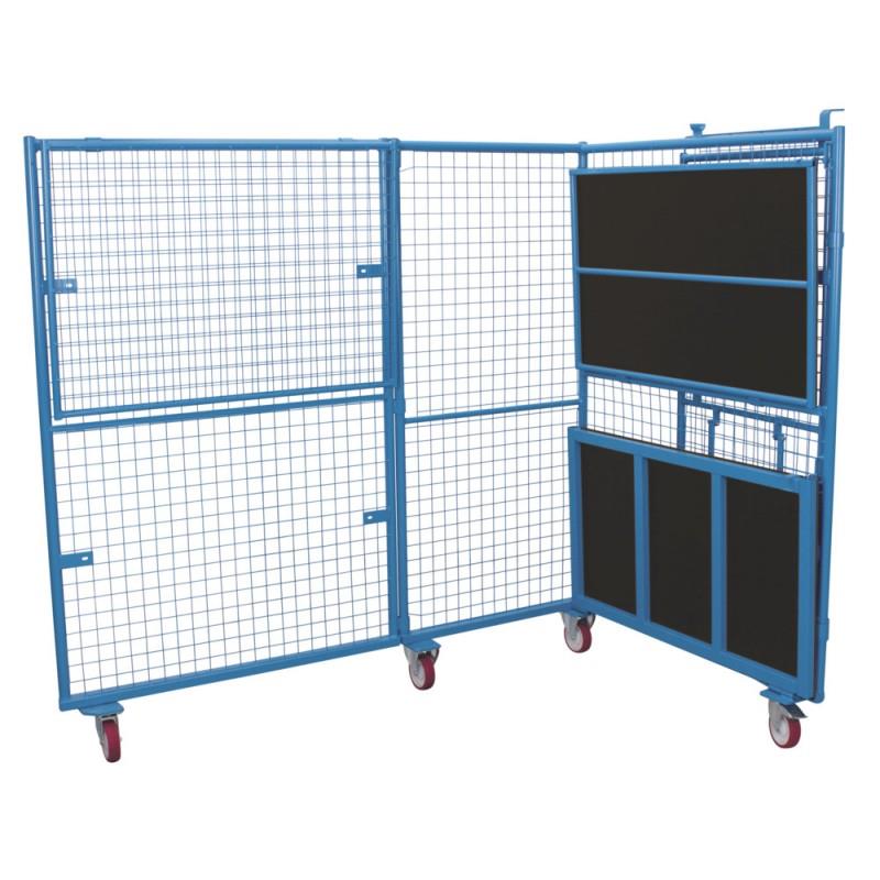 Safety trolley for order picking: 1 shelf