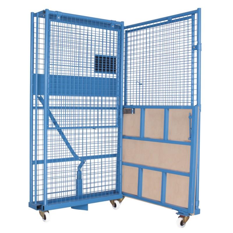 Material handling trolley: mesh 50X50 mm