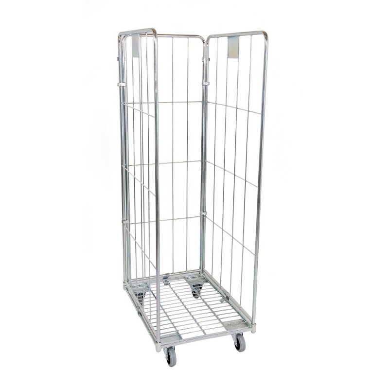 Cart with wire fence for laundry: PMOVE LH BUDGET