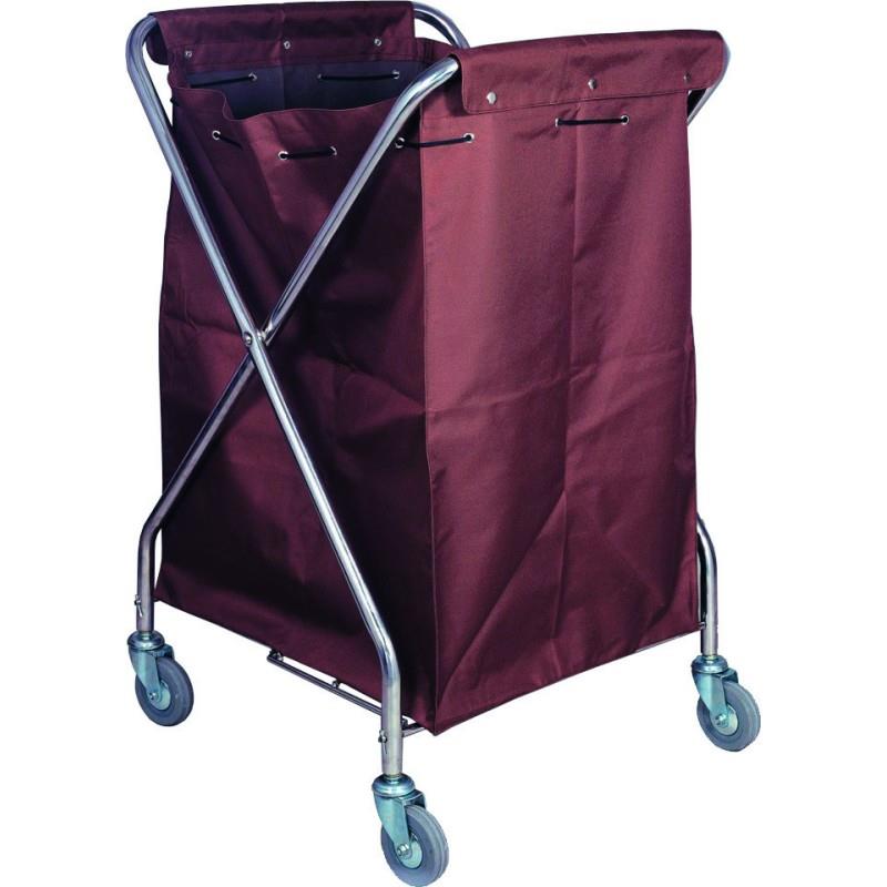 Laundry cart with bag