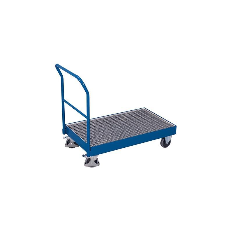Barrel cart with mesh tub