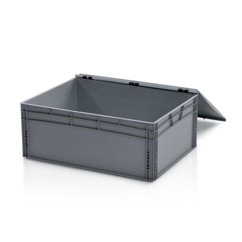 Plastic euro box with lid: Mia V