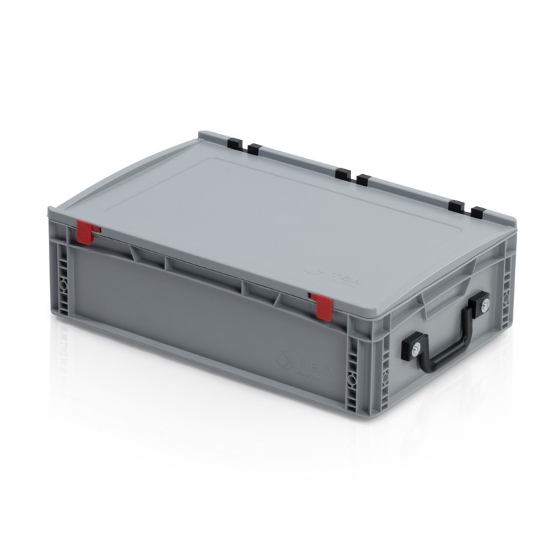 Lockable plastic EU storage box: Elena III