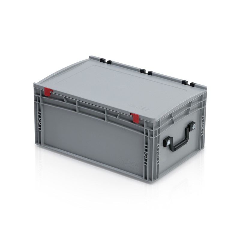 Lockable plastic EU storage box: Elena III