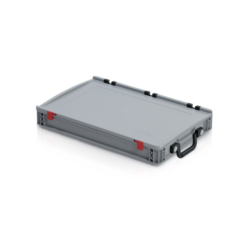 Lockable plastic EU storage box: Elena III