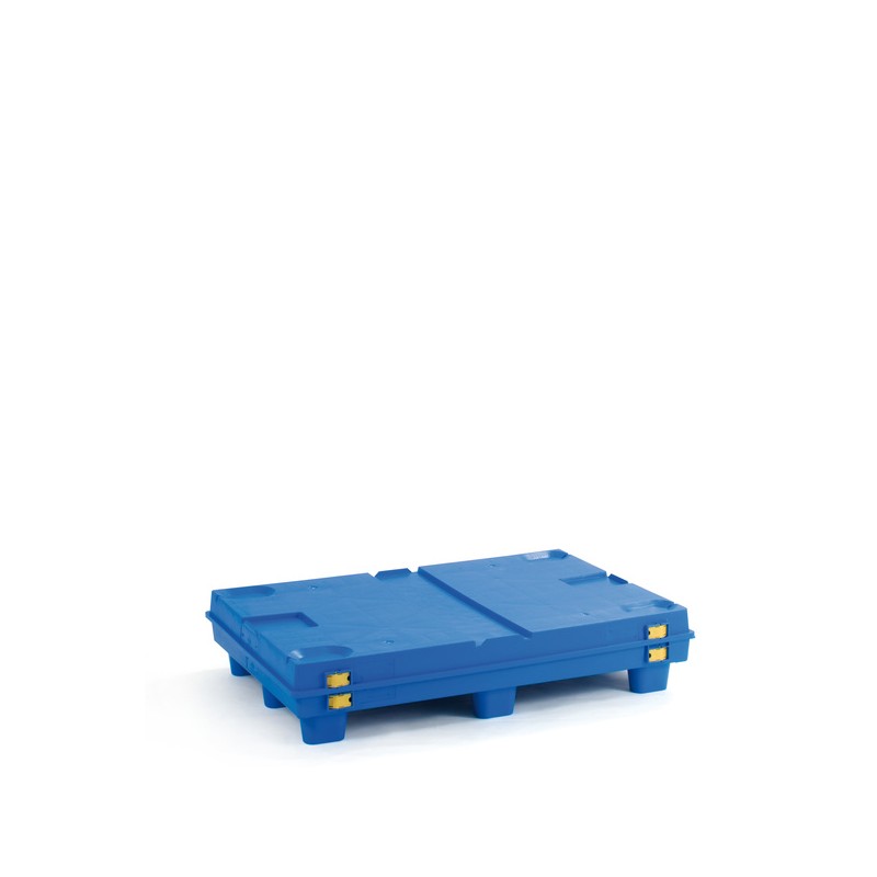 Foldable plastic euro crate: Lilien III